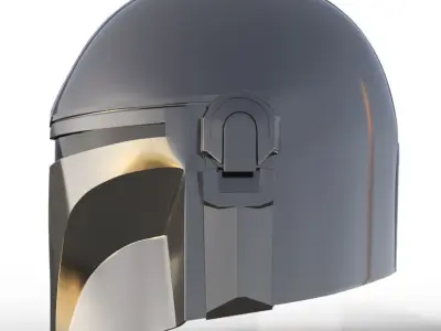 Mandalorian Helmet 3D print model