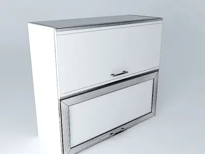 Cabinets cabinet with door Free 3D model