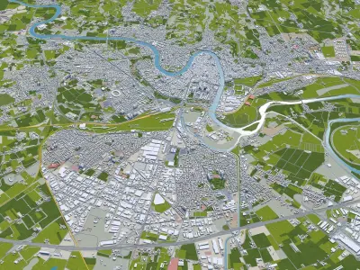 Verona Italy Low-poly 3D model