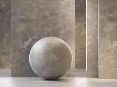 Polished Concrete - PBR - Seamless - 4k - set09 Texture