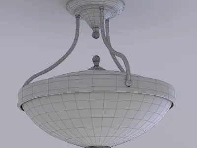 Vintage Ceiling Lamp 3D model