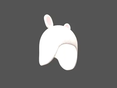 Baby Hat v1 001 Low-poly 3D model