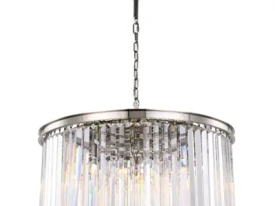Yazmin Light Crystal Chandelier 3D model