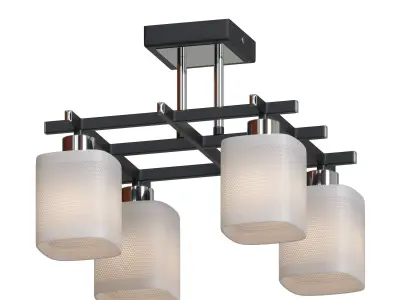 Ceiling chandelier Costanzo LSL-9007-04 3D model