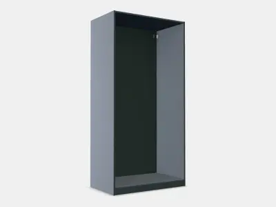 PAX Wardrobe frame 13 Low-poly 3D model