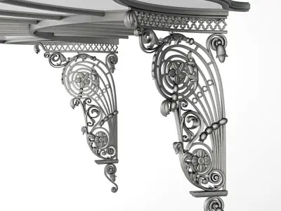 Glass visor 1 3D model