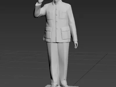 Tuong Dai Bac Ho - Uncle Ho 3D model