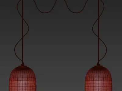 Dress SP P D2 Pendant 3D model