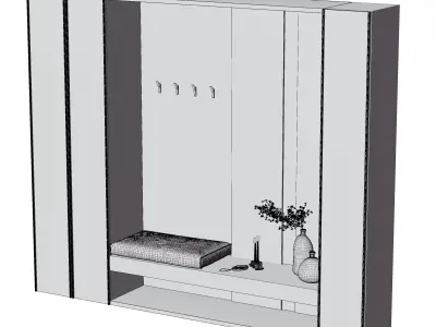 hallway zone 3D model