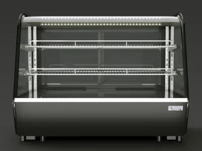 AVANTCO 34 inch Refrigerated Countertop Bakery Display Case 3D model