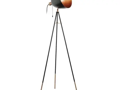Gerber  Tripod Floor Lamp 3D model