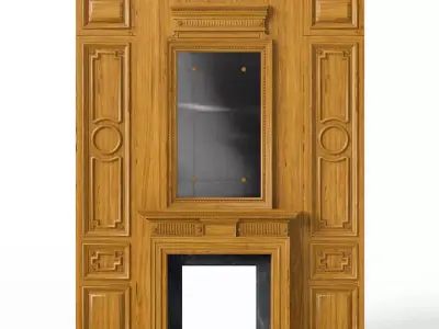 Fireplace 01 05 3D model