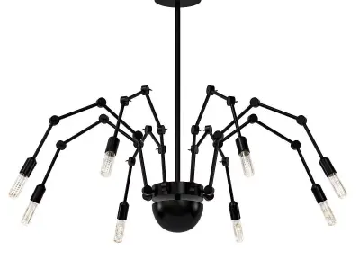 spider chandelier 3D model purchase