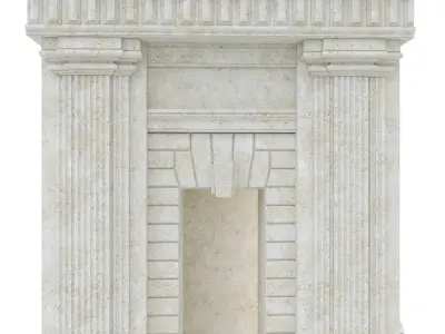 Classic Architecture Door 3D model