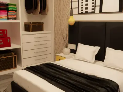 Modern villa 3D model