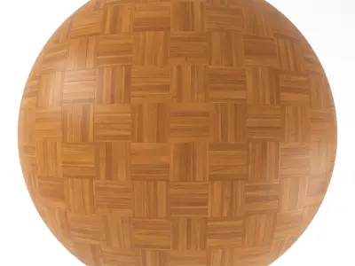 Parquet - Laminate - Wooden floor 2 in 1 Low-poly 3D model 54