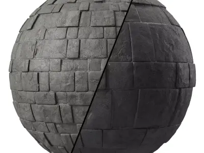 Stone Wall Materials 40- Stone walls Sbsar Pbr 4k Seamless Texture