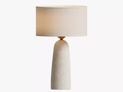 Handmade Dimmable Ceramic Table Lamp DeBarro  3D model