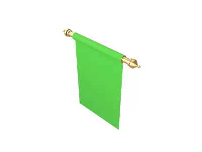 Pennant V1 005 Low-poly 3D model