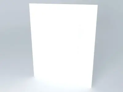 Mission Style Raised Panel Door (components) Free 3D model