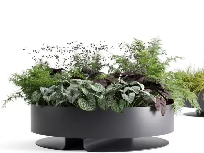 Mororo Ilda Outdoor Planters 3D model