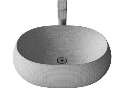 Washbasin Mira MR-4834 3D model