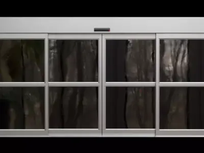 Automatic Sliding Door 3D model