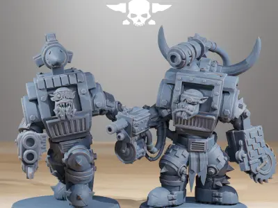 Orkaz Steelbrutes  3D print model
