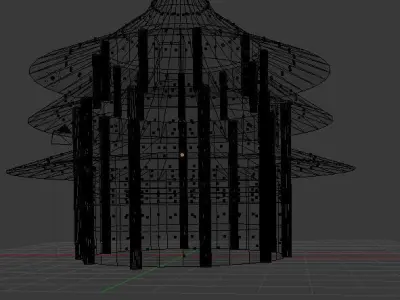 Temple of heaven china Free 3D model