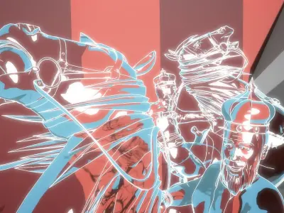 For Anime in Blender - Glassware Shaders 3D model