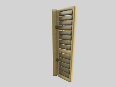 Cartoon Window 20b 3D model