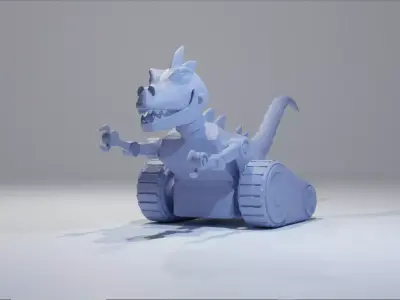 Clankosaurus 3D print model