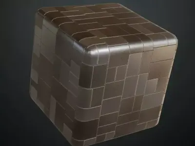 Silver Metal Powdered Plaster PBR Seamless Texture