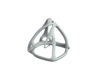 SciFi Cube Object No 63799 Low Poly Shape Low-poly 3D model