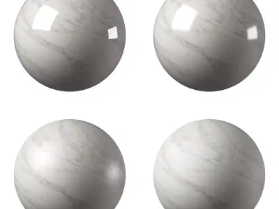 Marble Material and Porcelain Stoneware Tiles - Set 15 Texture