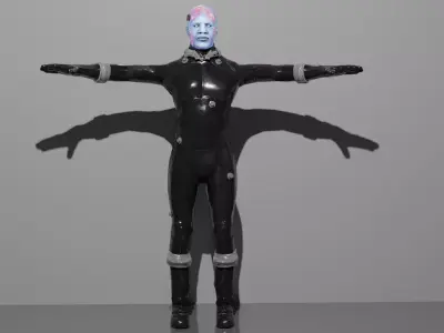 Electro  Low-poly 3D model