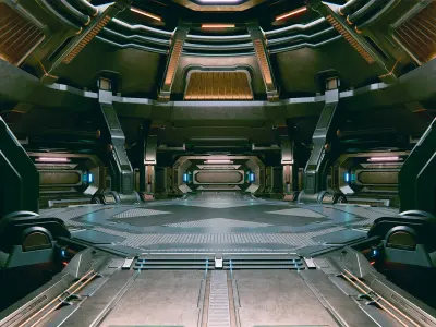  Sci-fi scene Black Abyss 