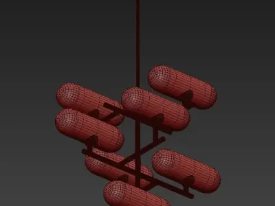 Sconce pendant lamp 3D model