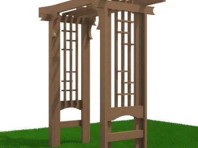 Pergola Collection kit 3D model