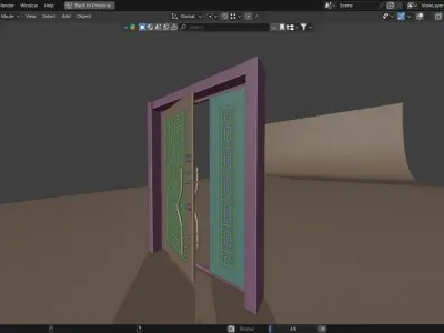 Entrance Door Free 3D model