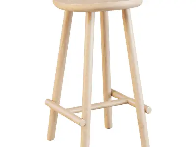 GlobeWest Tolv Figura - Counter Stool 3D model