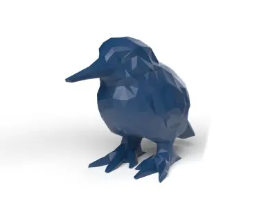 Atthis Low Poligonal Low-poly 3D model