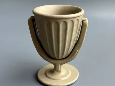 Street trash containers set 3D print model