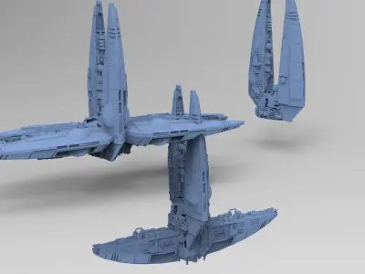 Wraith Interceptor 3 designs 3D model