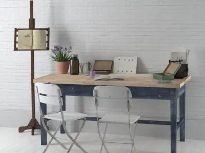 Archmodels vol 149 - modern office furniture and gadget 3D model
