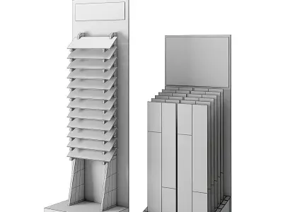 Exhibition stand 4 3D model