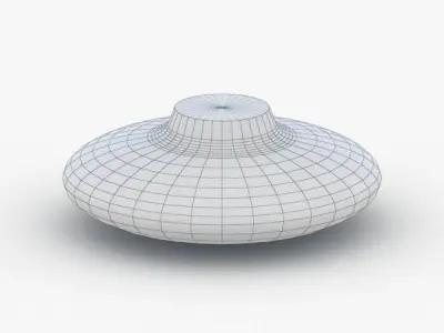 1517 - Ceiling Light Low-poly 3D model