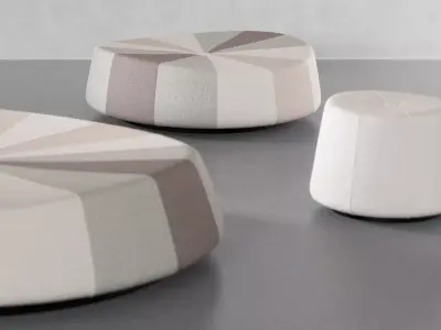 Windmill Poufs 3D model