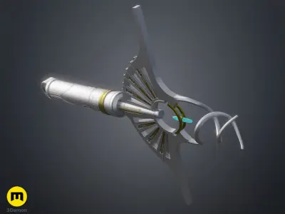 Lord Corvax lightsaber 3D print model
