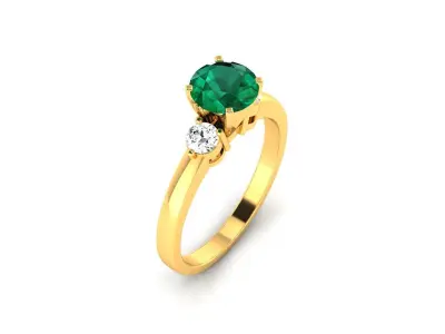Women Ring  Render 3dm STL OBJ FBX Details 3D print model 168
